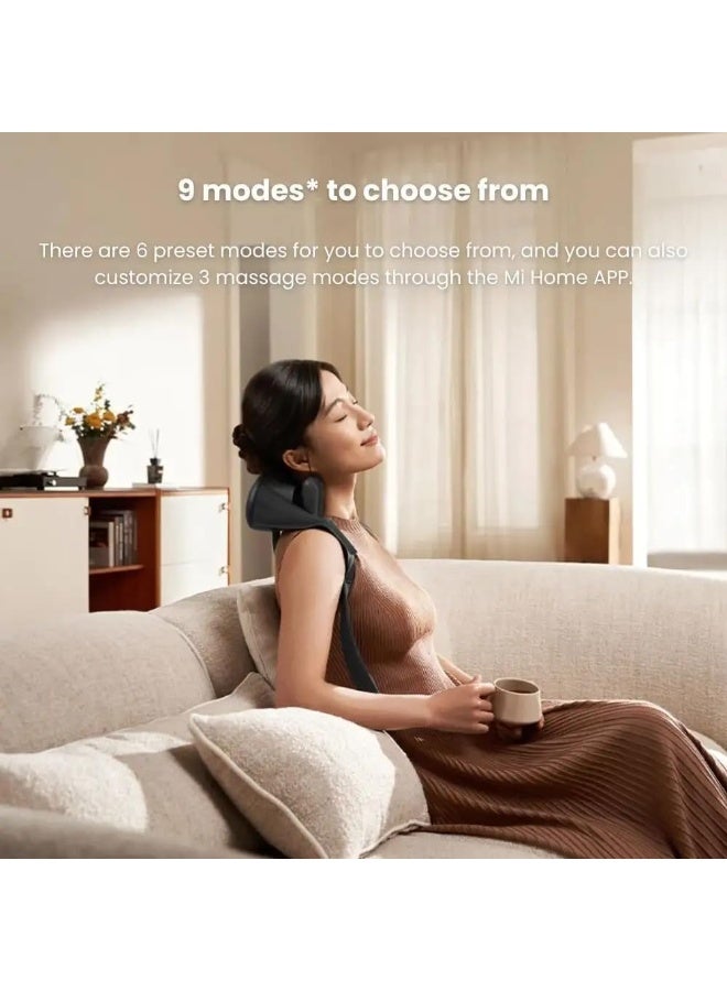 MIJIA Xiaomi Mijia Smart Shoulder and Neck Massager Electric Neck Massager with Heat Portable Deep Tissue Muscle Relaxation Massager for Home Office & Travel - Image 5