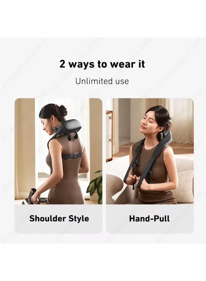 MIJIA Xiaomi Mijia Smart Shoulder and Neck Massager Electric Neck Massager with Heat Portable Deep Tissue Muscle Relaxation Massager for Home Office & Travel - Image 4