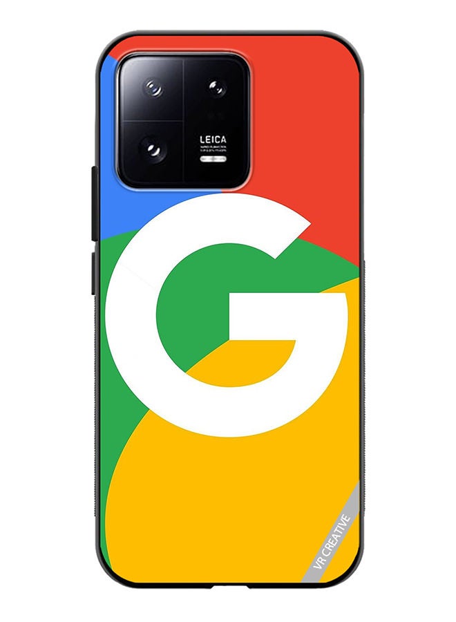 VR CREATIVE Protective Case Cover For Xiaomi 13 Google Logo Design Multicolour - Image 1
