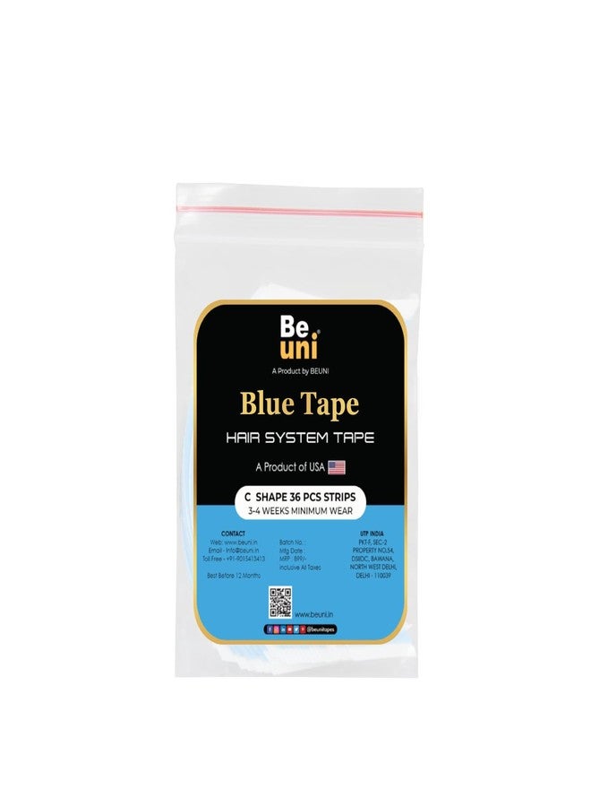 Beuni Max Bond Wig Glue | Hair Replacement Adhesive | Hair Ultra Hold Glue | (Pack of 1 (30 ML)) & Hair Extension Tape Transparent Wig Double Sided Adhesive Tapes (36 Pcs Stripes) - Combo - Image 2