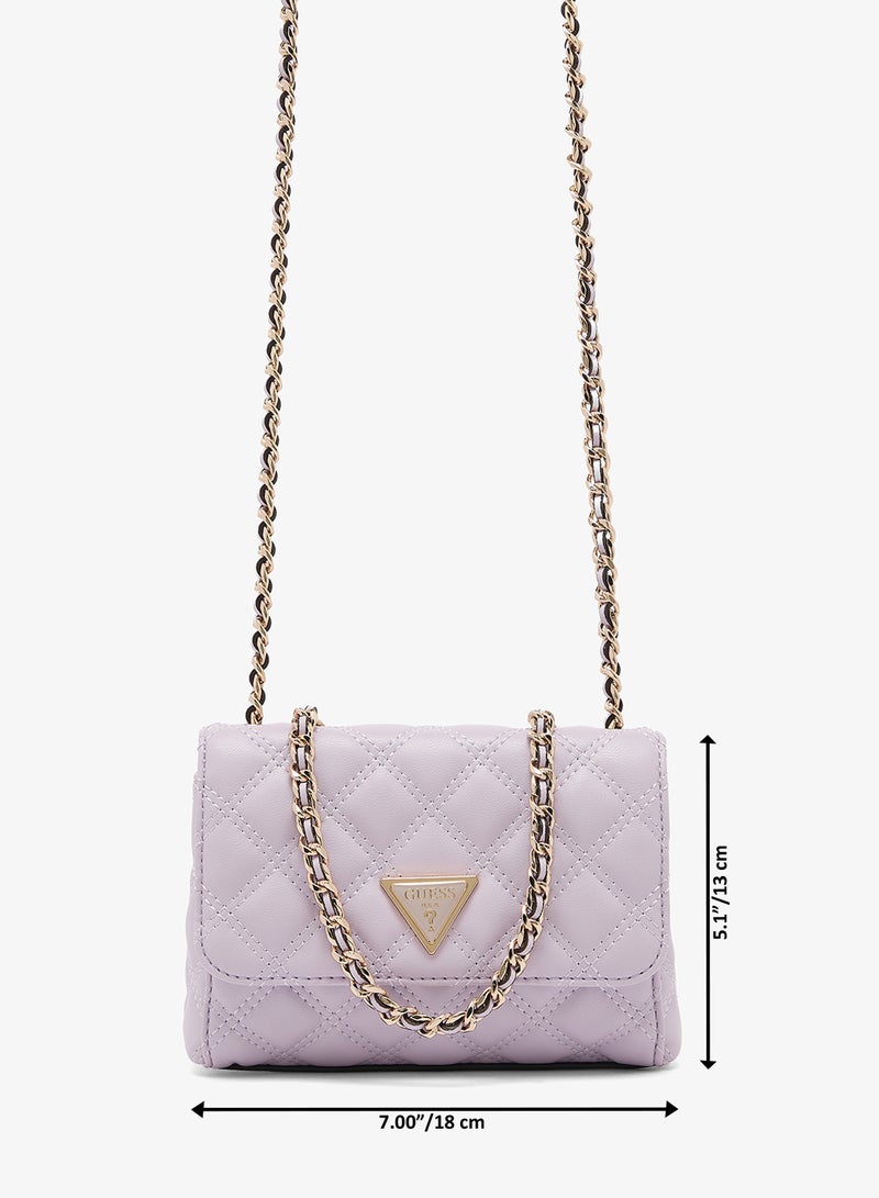 GUESS Giully II Mini Convertible Flap Over Crossbody Bag - Image 5