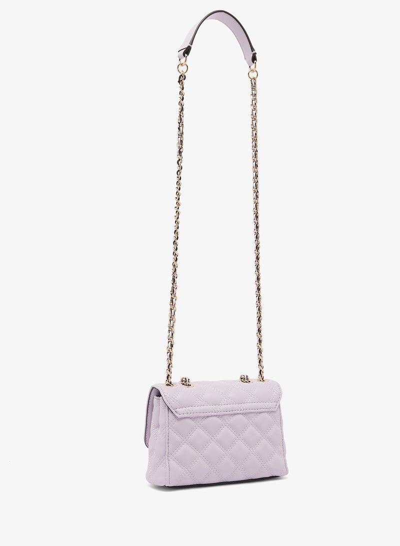 GUESS Giully II Mini Convertible Flap Over Crossbody Bag - Image 2