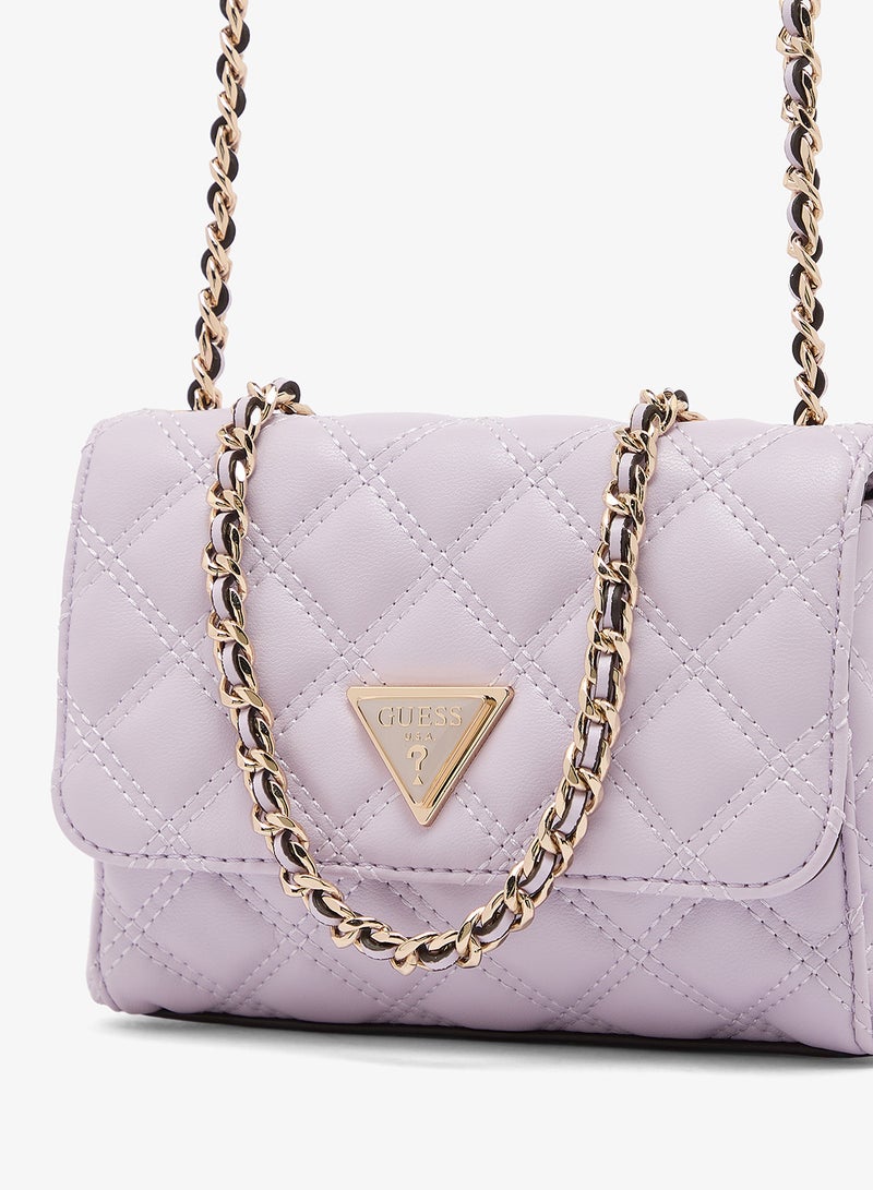 GUESS Giully II Mini Convertible Flap Over Crossbody Bag - Image 3