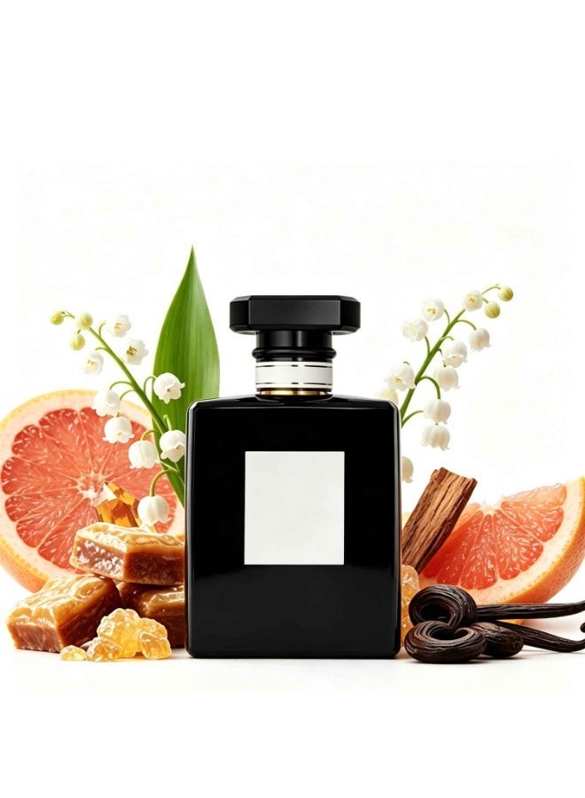 زيت عطري فاخر برائحة شرقية خشبية، معبأ في زجاجة مربعة داكنة، يدوم طويلاً، زيت عطري فاخر للرجال، زيت عطري شائع في الشرق الأوسط لتعطير المنزل - Image 1