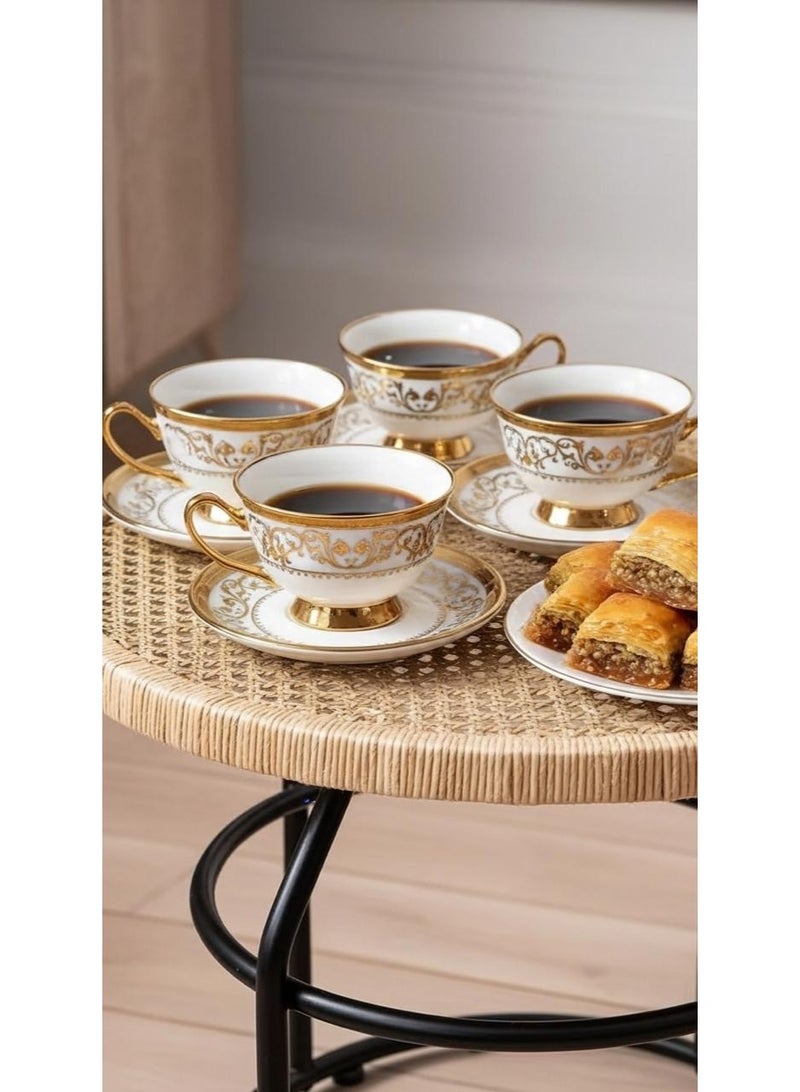 MARS Q Tea or cappuccino cups and saucers set - Image 4