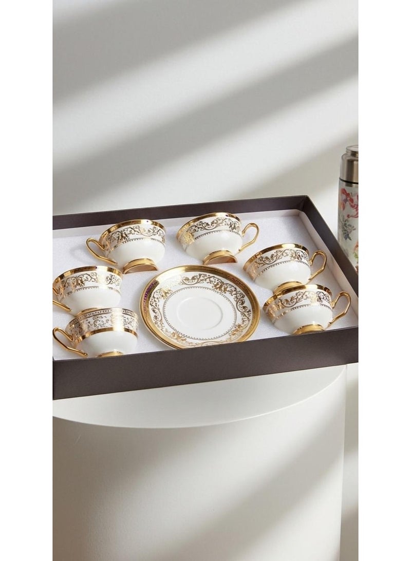 MARS Q Tea or cappuccino cups and saucers set - Image 2