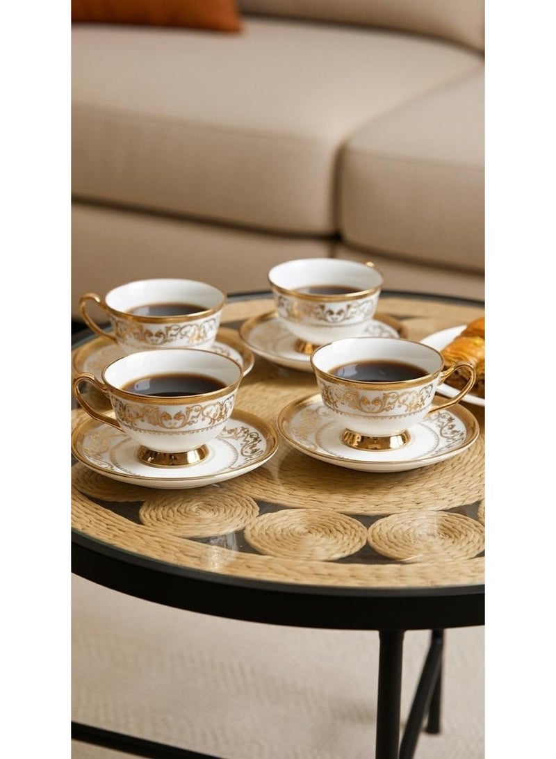 MARS Q Tea or cappuccino cups and saucers set - Image 1
