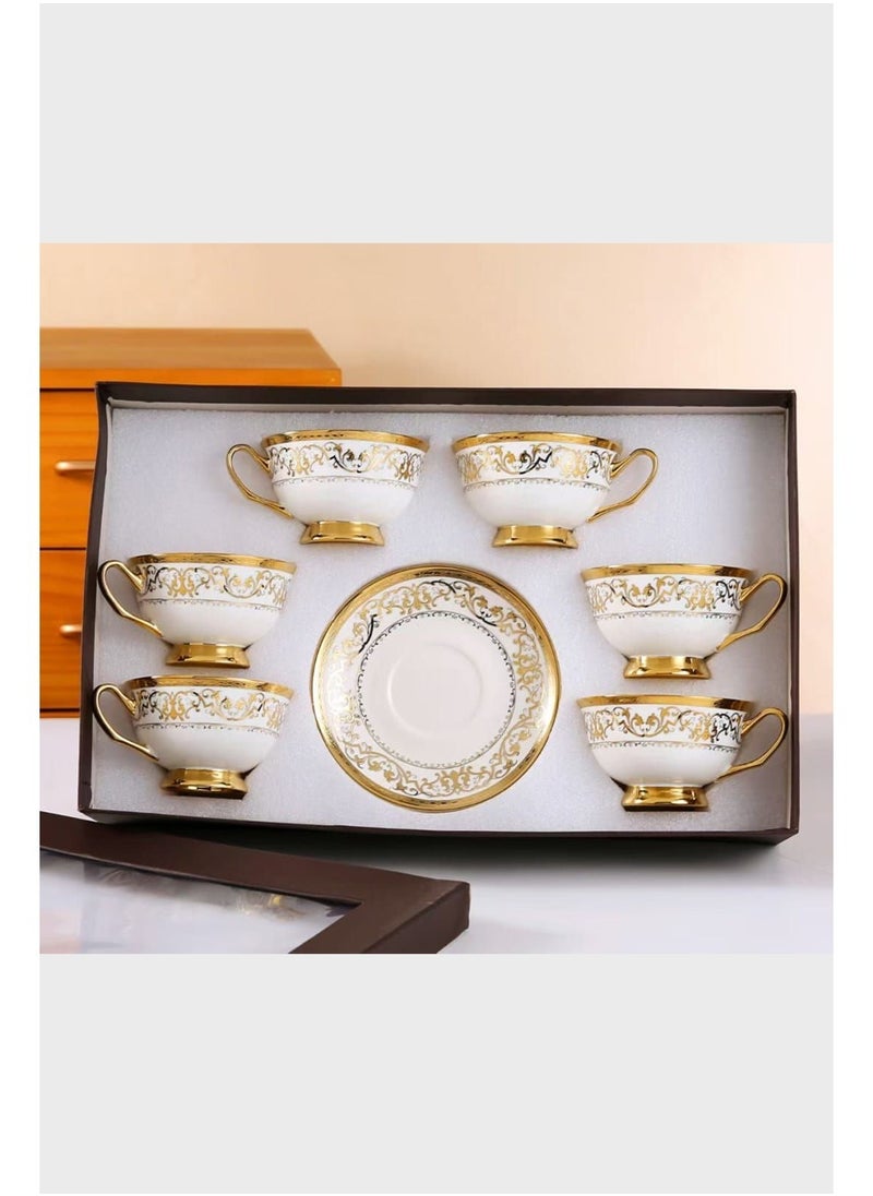 MARS Q Tea or cappuccino cups and saucers set  - Image 3