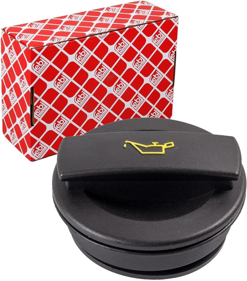 febi bilstein 28184 Oil Filler Cap, pack of one Shock rubber edge - Image 1
