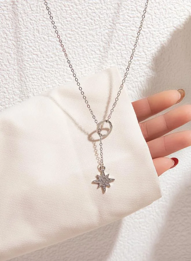 تايك تو قلادة متدلية مزينة بنجمة
