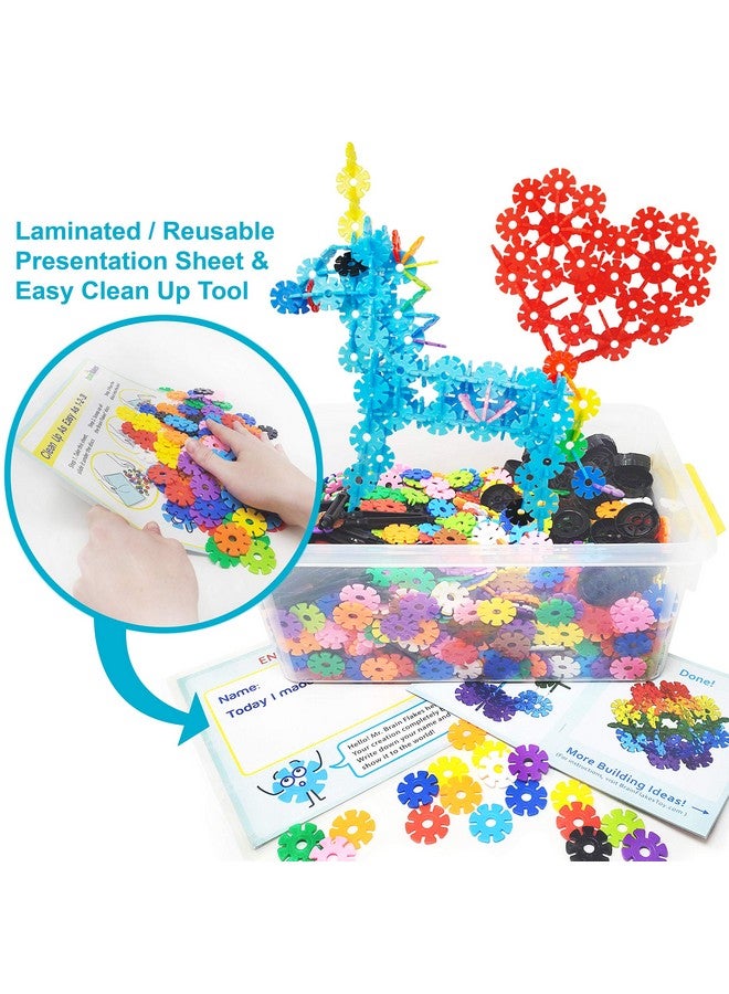 VIAHART VIAHART Brain Flakes 2500 Piece Build 'n' Build Kit - A Creative and Educational Alternative to Building Blocks - Wheel Pieces and Special Parts Included - A Great Stem Toy for Both Boys and Girls  - Image 5