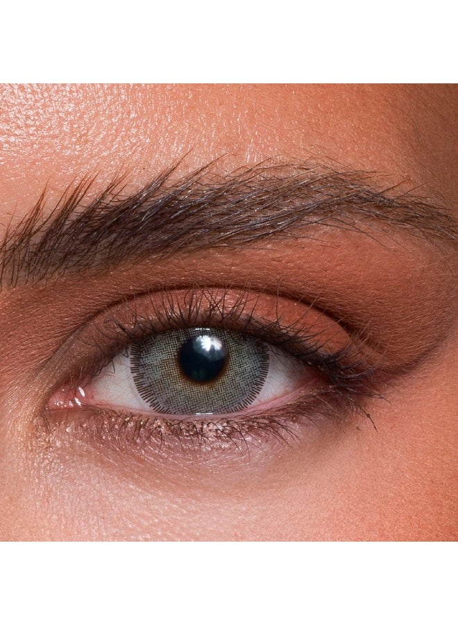 أنستازيا دريم جراي عدسات لاصقة للاستخدام لمدة 9 اشهر، عبوة مكونة من قطعتين، عدسات لاصقة ملونة، عدسات لاصقة تجميلية، عدسات لاصقة رمادية - Image 1