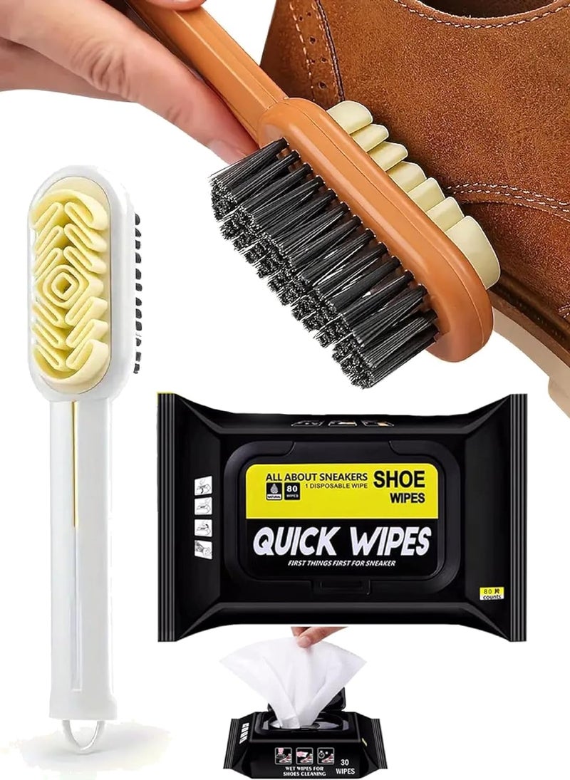 SENVIL Quick Sneaker Wipes – Disposable Shoe Cleaner Wet Wipes, 2-Pack (30 Each) - Image 2