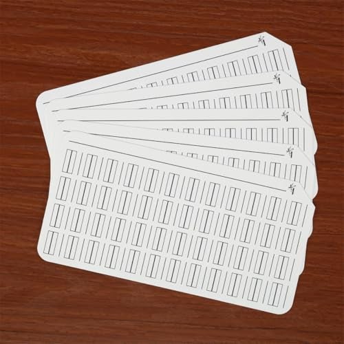 HG Art Concepts Painters Color Diary Watercolor Swatch Card, 48-Pan Size, 5-Pk, 140 lb Hot Press 100% Cotton Paper, Fits New York Central Palette Box, Color Swatch Book for Markers & Colored Pencil - Image 3