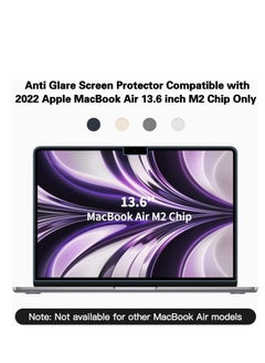 Generic متوافق مع جهاز MacBook Air 13.6 بوصة Apple M2 Chip A2681 واقي شاشة الضوء الأزرق، واقي شاشة كمبيوتر محمول مضاد للوهج/مضاد للخدش لجهاز MacBook Air 13.6 بوصة 2022  - Image 5