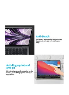 Generic متوافق مع جهاز MacBook Air 13.6 بوصة Apple M2 Chip A2681 واقي شاشة الضوء الأزرق، واقي شاشة كمبيوتر محمول مضاد للوهج/مضاد للخدش لجهاز MacBook Air 13.6 بوصة 2022  - Image 4