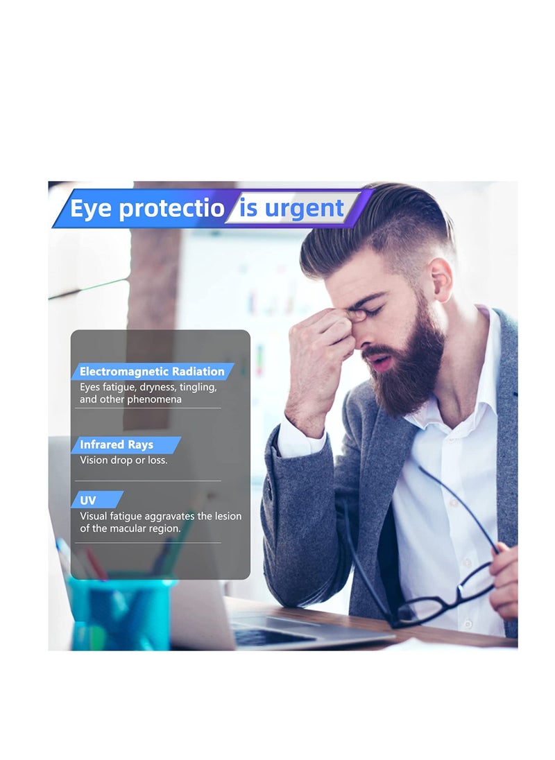Generic 1Pack Compatible with MacBook Air 13.6'' M4 Chip A3240/M3 Chip A3113/ M2 Chip A2681 Blue Light Screen Protector, Anti Glare Film/Anti Scratch Laptop Screen Protector Guard for MacBook Air 13.6 Inch  - Image 2