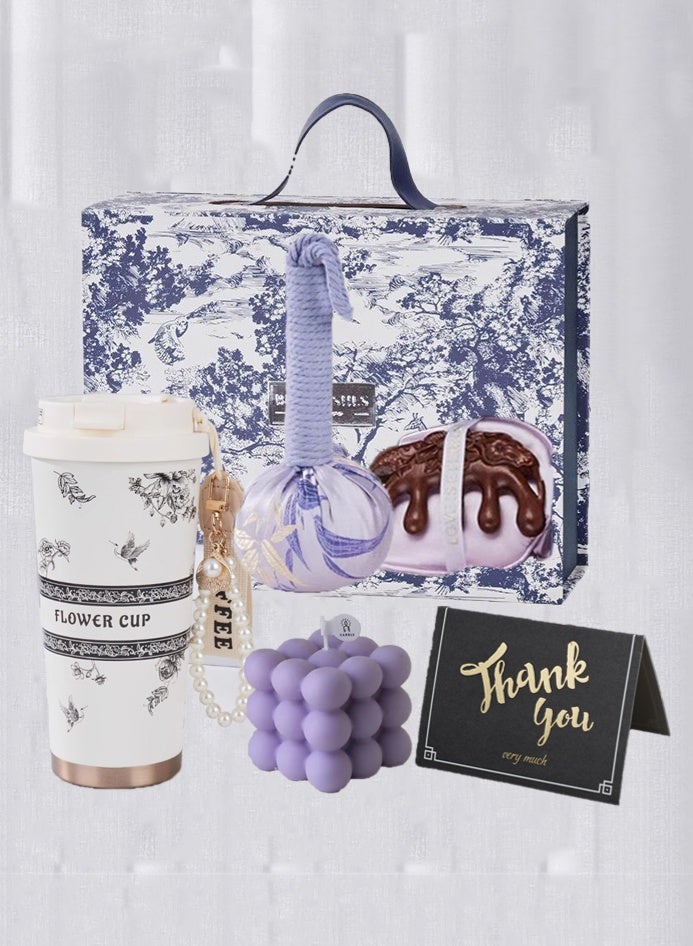 MissTiara Luxury Gift Box , 5-in-1 Heartwarming Set, Friendship Gift, Perfect Gift, Birthday Gift, Best Gift for Family, Friends, Colleagues, etc.Suitable for Festival, Birthday, Anniversary, etc - Image 2