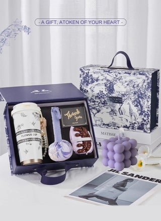 Luxury Gift Box , 5-in-1 Heartwarming Set, Mother's Day, Friendship Gift, Perfect Gift, Birthday Gift, Best Gift for Family, Friends, Colleagues, etc.Suitable for Festival, Birthday, Anniversary, etc - view 3