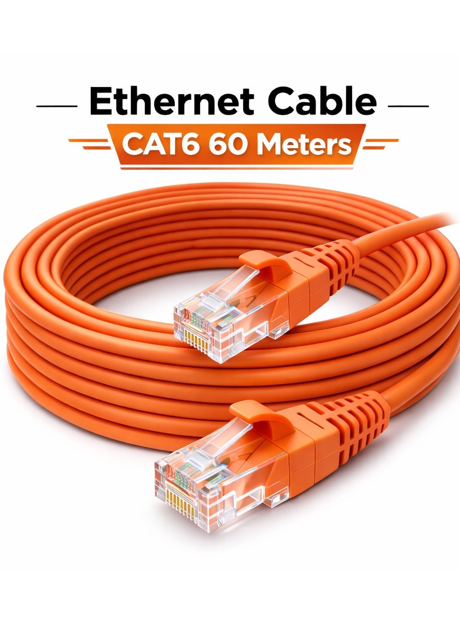 fujishka Fujishka Ethernet Cable 60 Meters 60 METERS