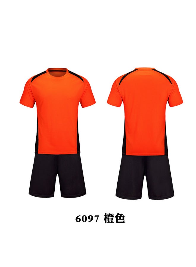 Batch Luminous Version Football Uniform Suit Adult Children's Jersey Training Competition Team Uniform Printed Logo Printed Number Inventory