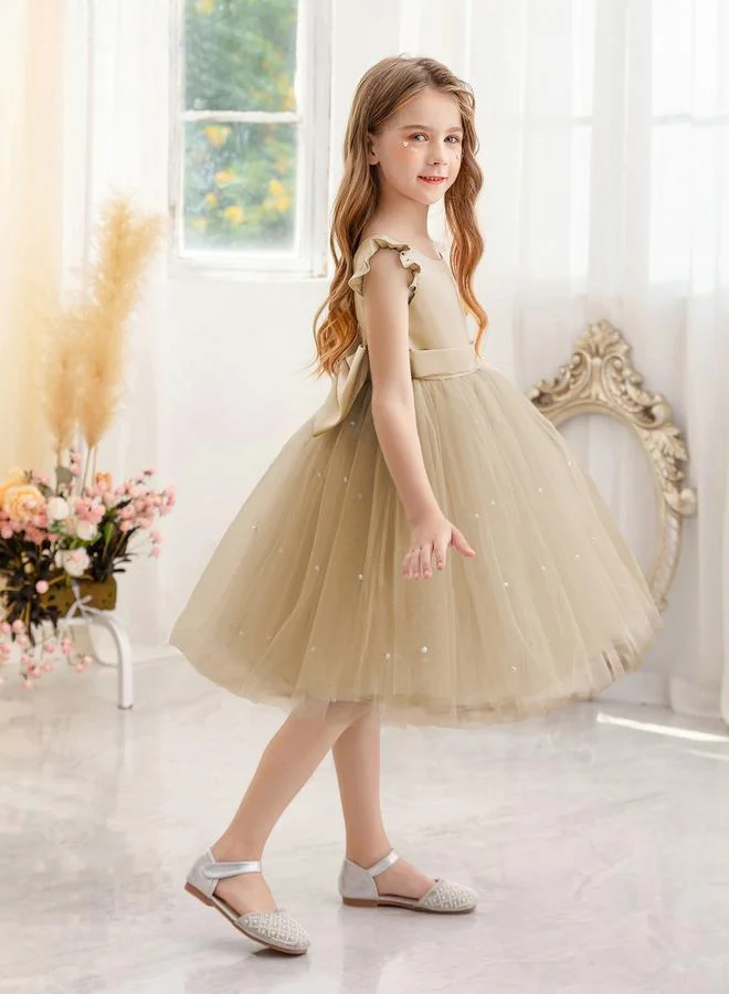 تايك تو Tulle Bow Dress