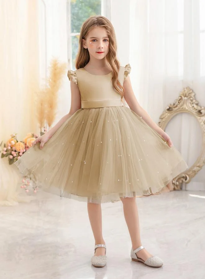 تايك تو Tulle Bow Dress