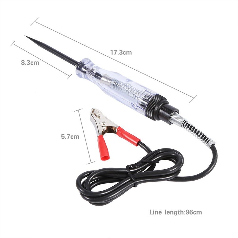 Fydun Electrical Wire Circuit Tester, 6V/24V Car Electrical Circuit Continuity Tester with Indicator Light, Wire Length - Image 5