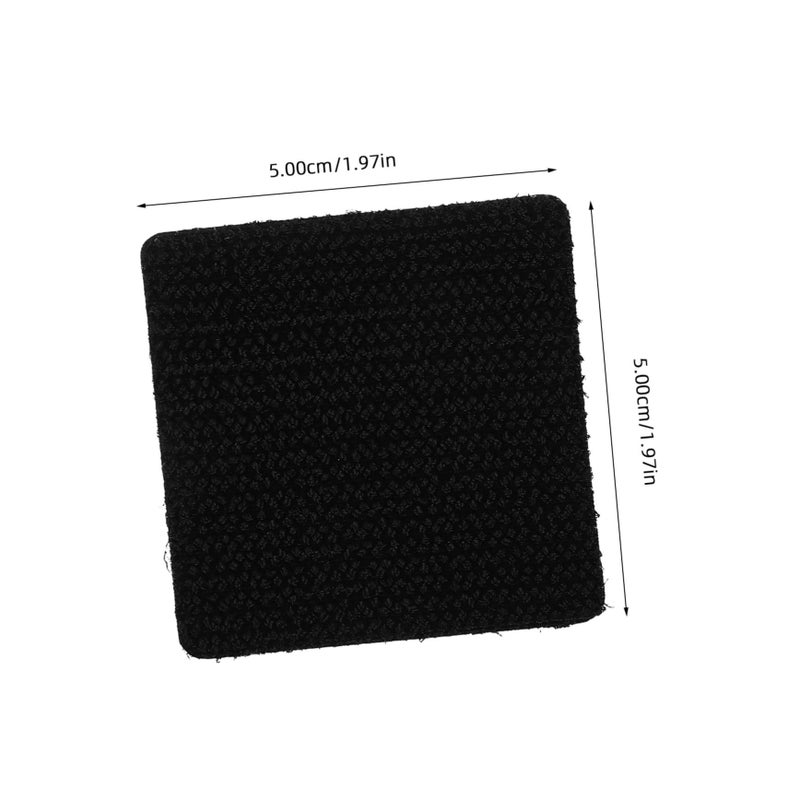 10 Sets Car Floor Mats For SUV Non Slip Adhesive Backed Hook Loop Patches - Image 3