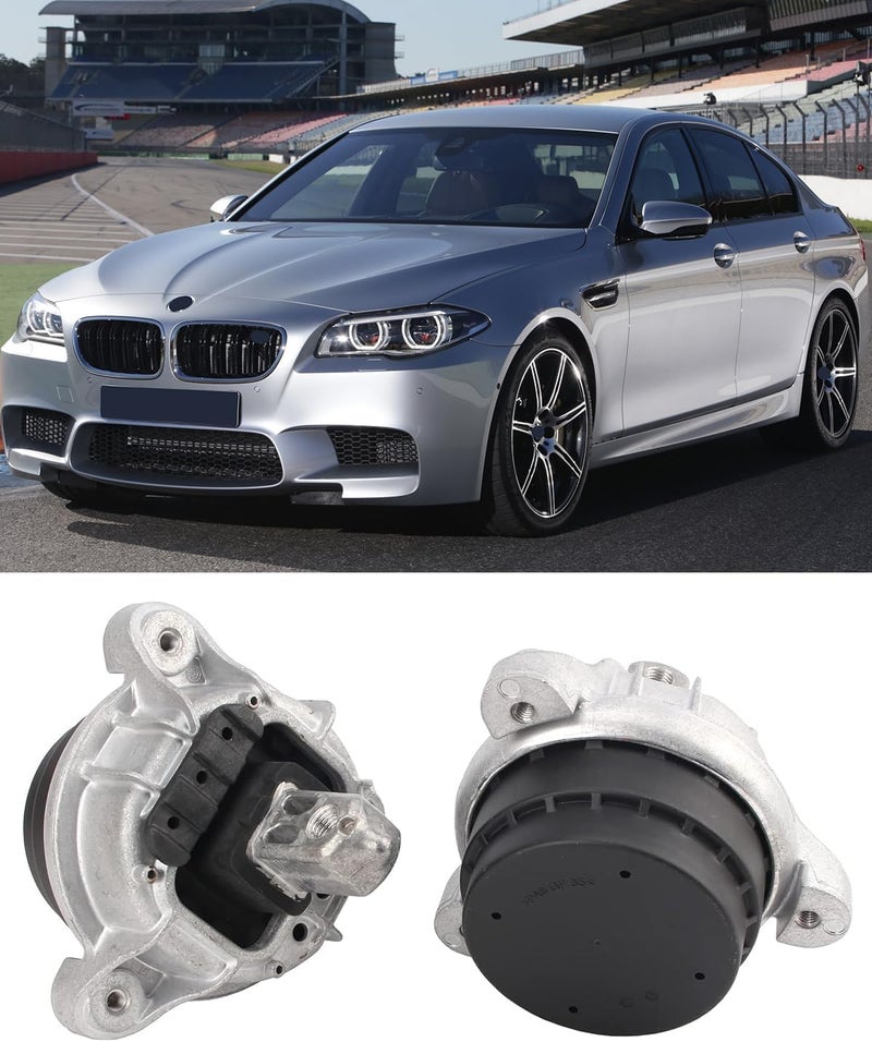 SHSBSCAR 2PCS Front Left & Right Engine Motor Mount Set for BMW F10 F11 528i N20 Engine (2012-2016) - Image 1