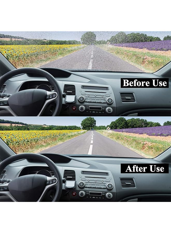 بواو 100 قطعة من أقراص غسيل الزجاج الأمامي المركزة للسيارات، أقراص فوارة صلبة للسيارات، أقراص تنظيف مساحات الزجاج الصلبة للسيارة، نافذة المطبخ - Image 2