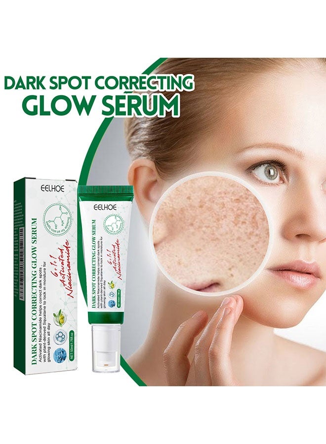 EELHOE Dark Spot Correcting Glow Serum 50ml, Brightening, Anti Aging, Acne Scars, Fine Lines, Hyperpigmentation and Dark Circles, Dark Spot Treatment - Image 2
