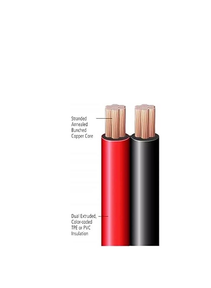 TORONTO 3000AMP 16 Feet 5m Heavy Duty Jumper Cables Battery Booster Long Jump Leads for Car Van Truck Includes Carry Bag and Working Gloves - Image 3