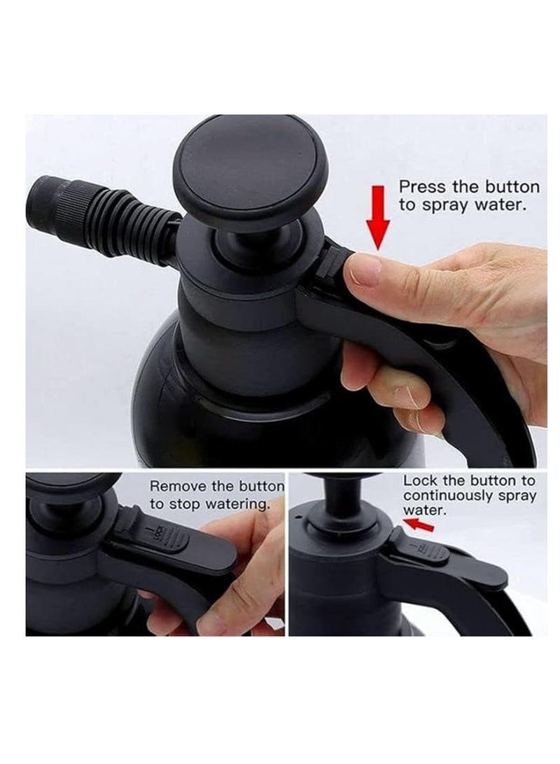 Generic Foam Sprayer Car Wash Tools Foam Maker Garden Water Spray Bottle Auto Cleaning Spray Water Can Car Cleaning Tools-2L  - Image 2