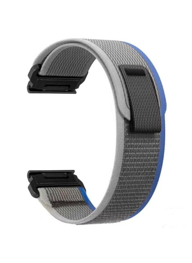 أساور الساعة المتوافقة مع Garmin Fenix 7 Pro 6 Pro 5 Plus Instinct 1 2 Forerunner 965 955 945 935 و22mm Sport Loop Watchband لجارمين S60 S62 Descent G1 Epix Pro للرجال - Image 1