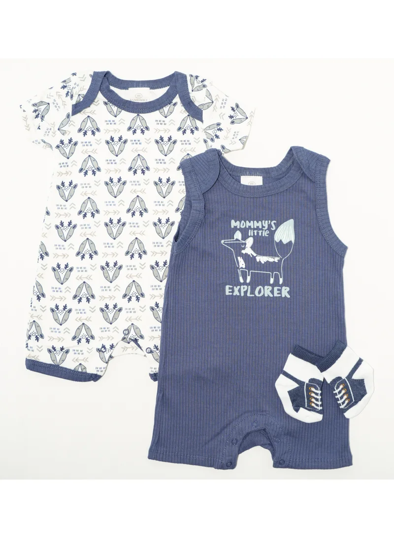 بمبىمىشى بودي سوت بامبيميتشي بطبعات حيوانات قطعتين