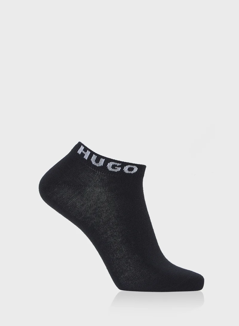 HUGO 3 Pack Logo Socks