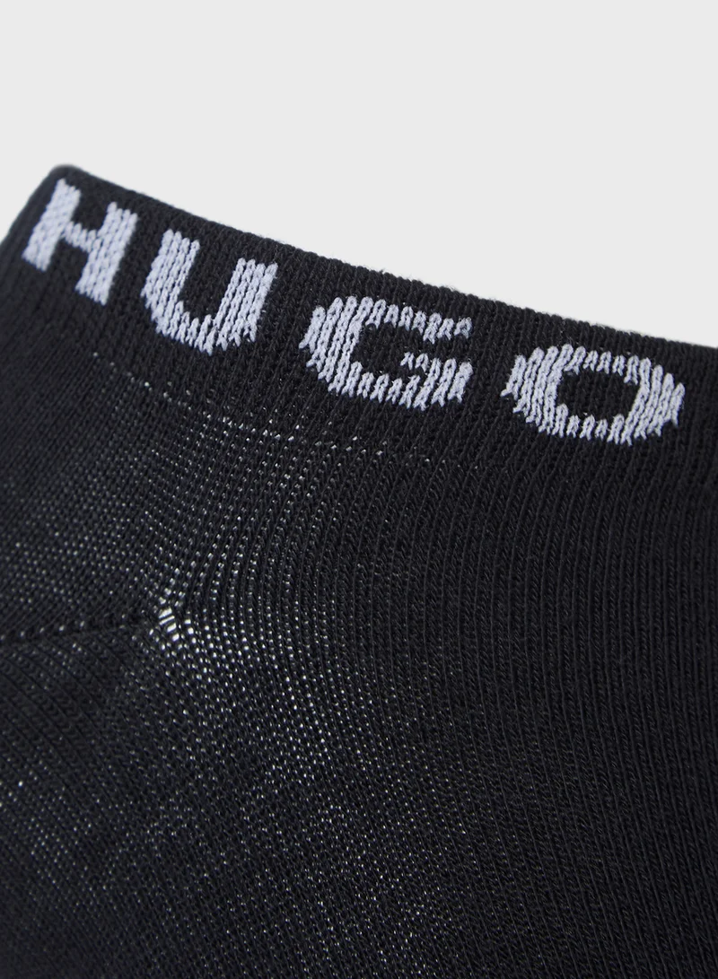 HUGO 3 Pack Logo Socks