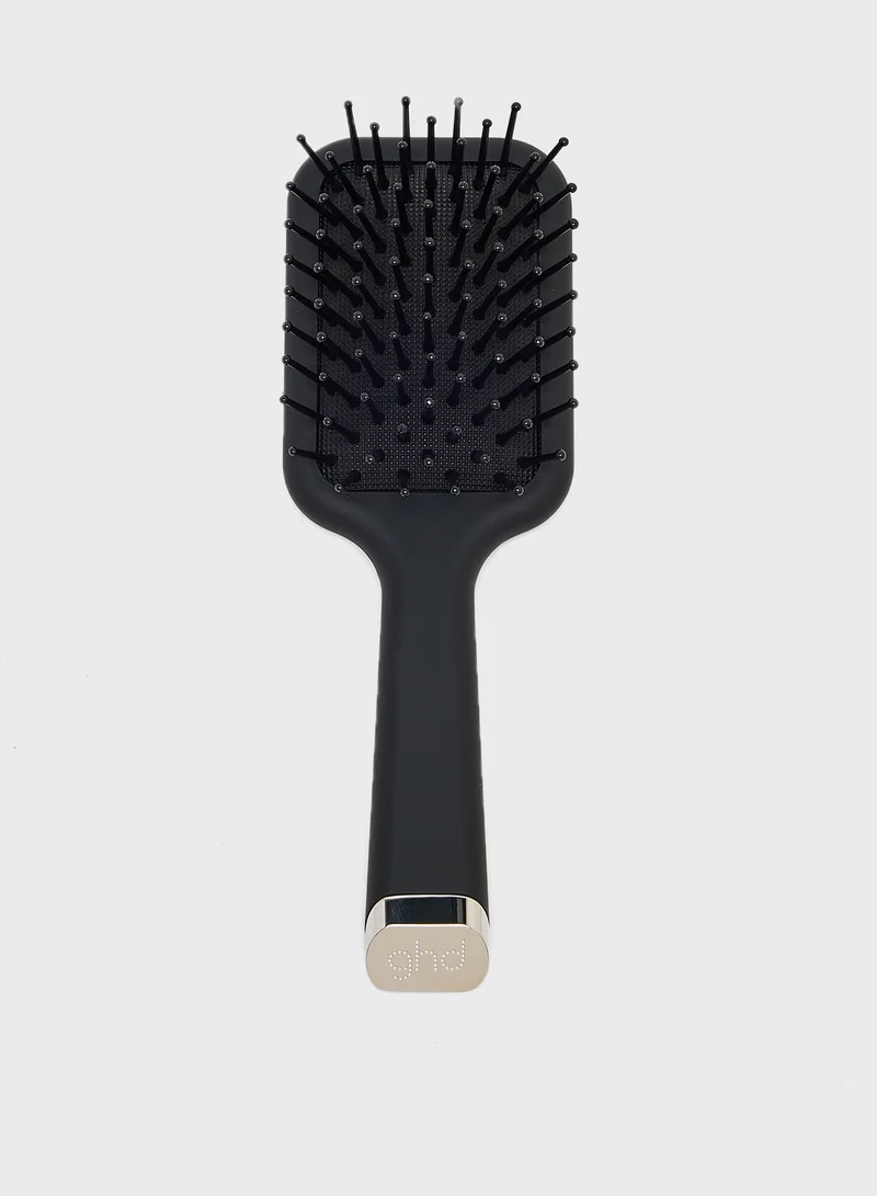 Ghd Brand ghd The Mini All-Rounder Paddle Hair Brush Travel-Sized Detangling Hair Brush for Thick Hair Broad Flat Base to Create Straight and Sleek Blow-Dries ,Black