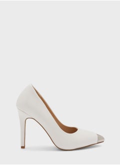 Croc Effect Pump With Toecap