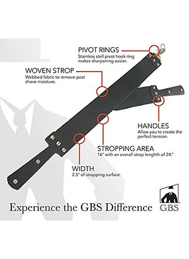 .B.S All Complete Wet Shaving Kit Includes Razor And Case Shaving Brush And Stand Shave Soap Ceramic Mug/Bowl Razor Strop (Black Edition)