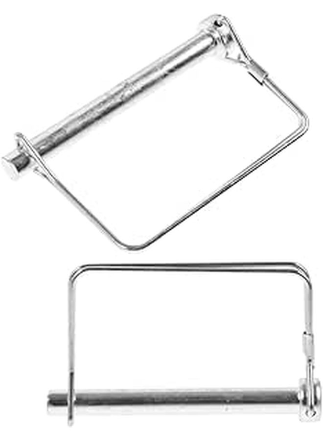 Heavy Duty 12mm Trailer Hitch Pin Clip Set 80mm Locking Towing Hardware - Image 1