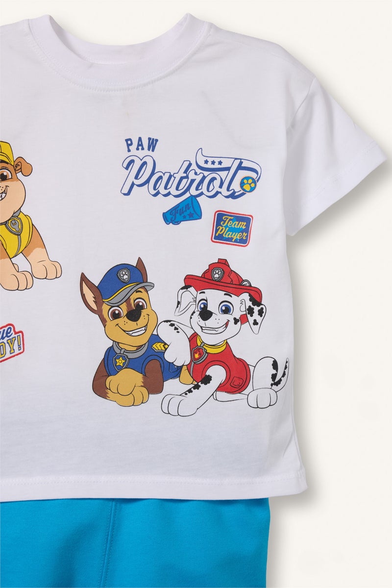 DeFacto White BabyBoy Baby Boy Paw Patrol Licensed 2 Piece Set Casual - Image 3