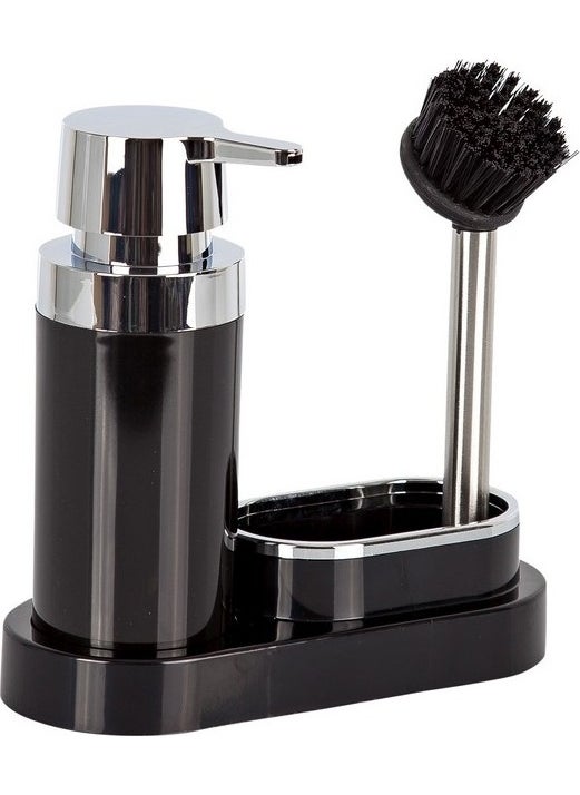 Primanova - Polen Kitchen Type Liquid Soap Dispenser Black - Image 1