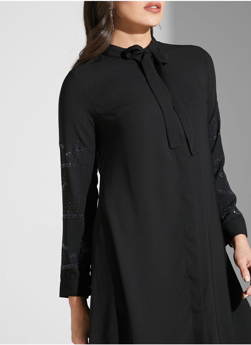 Khizana - Embellishment Sleeve Tunic - Image 1