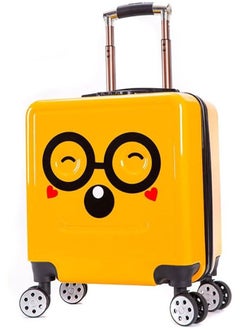 GoldenLike Kids Luggage Children Travel Suitcase 20 Inch Cartoon Rolling Trolley Case with Wheels Children's Carry on Luggage for Boys Girls Travel and School  - Image 1