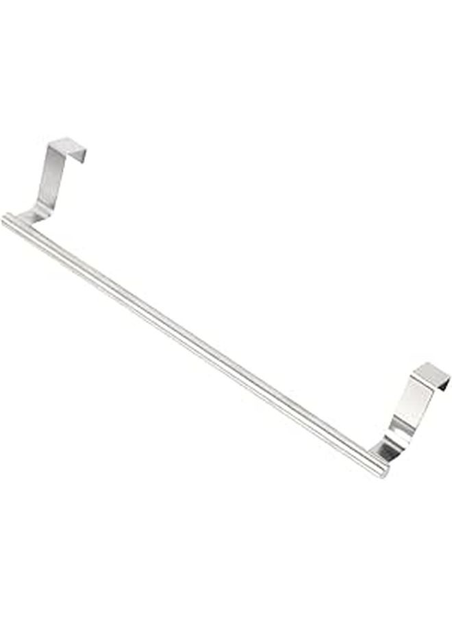 Wall Mounted Stainless Steel Towel Rack Holder Rustproof Space Saving For Bathroom Kitchen - Image 1