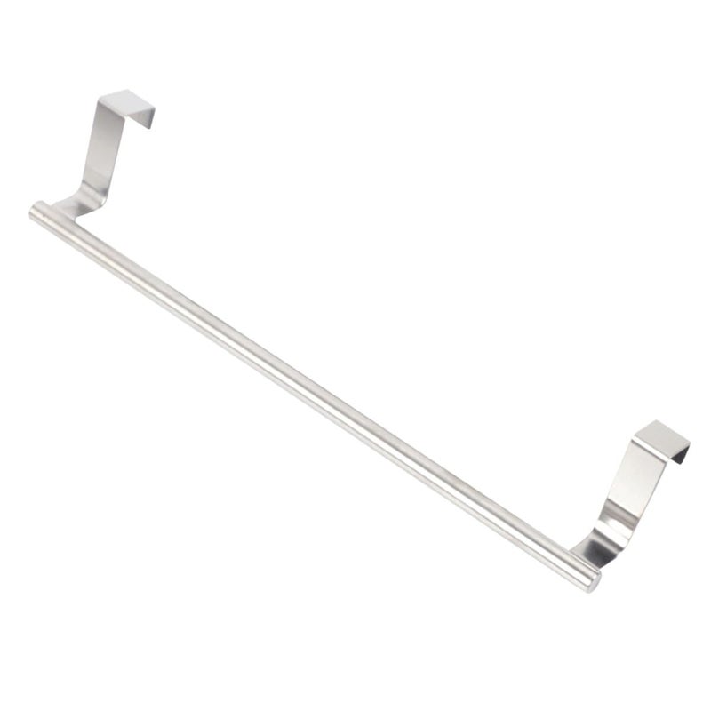 Wall Mounted Stainless Steel Towel Rack Holder Rustproof Space Saving For Bathroom Kitchen - Image 2