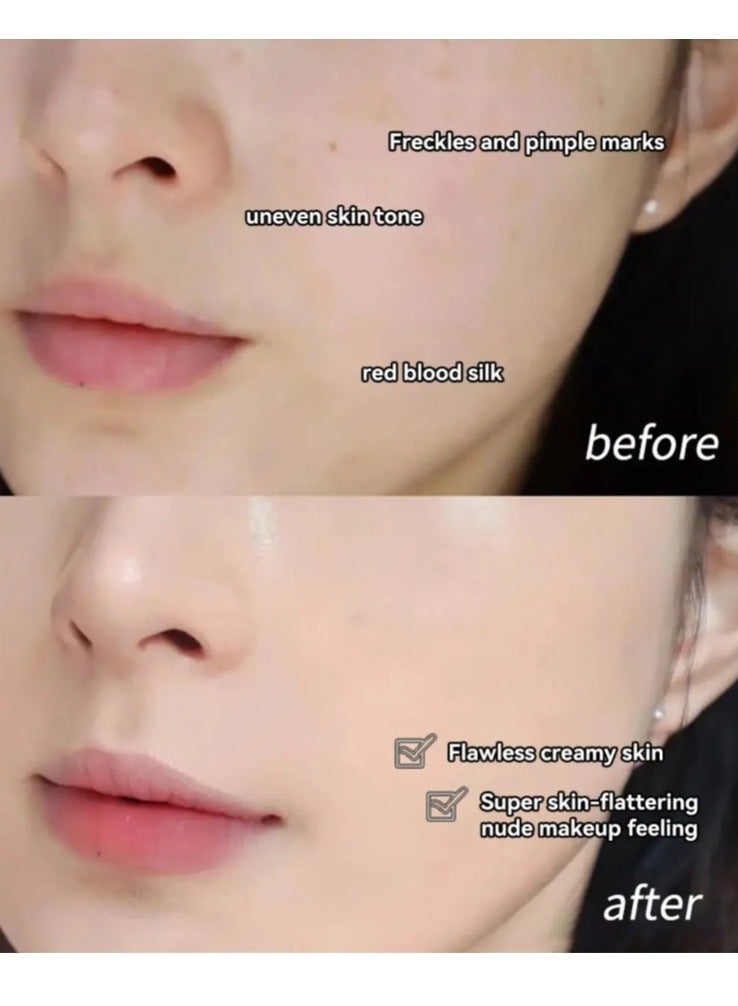 Kiss Beauty 12 Hours Concealer for Sensitive Skin - Zero Irritation, Sweatproof Full Coverage, Dark Circle Remover, 8ml - Image 4