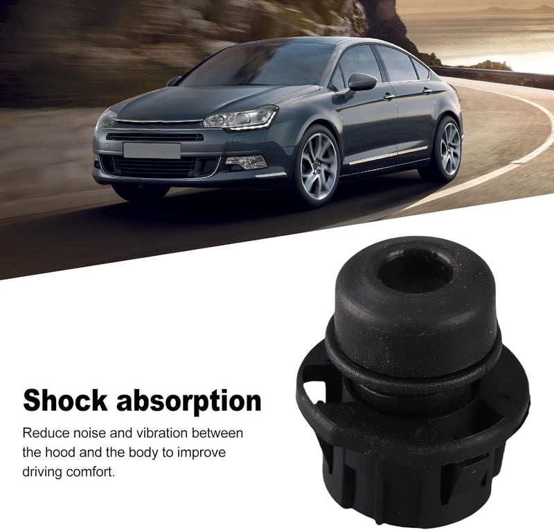 Engine Hood Rubber Bumper 7908W2, Black Anti Collision Support for C5 2008-2017, 308 2013-2021 with Noise Reduction - Image 5